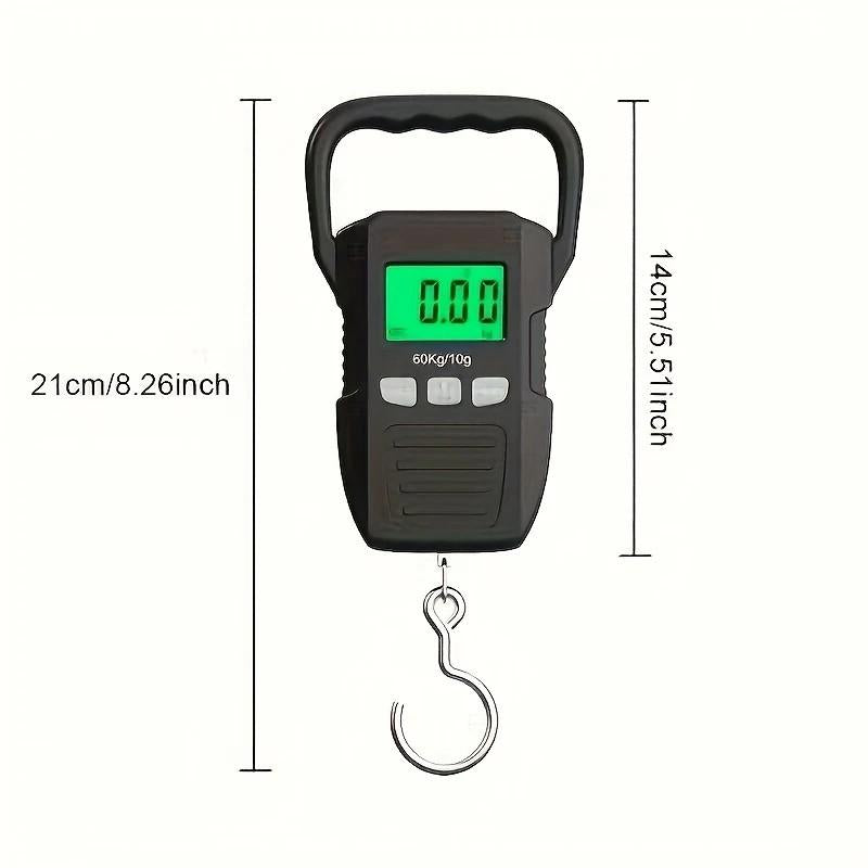 ⚖️Digital Luggage Scale – 🧳50kg/110lb Portable Hanging Travel Scale