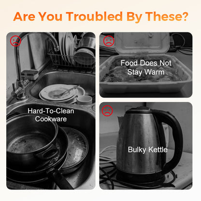 Multi-Function Portable Electric Stewing Cup for Soup, Tea & Meals