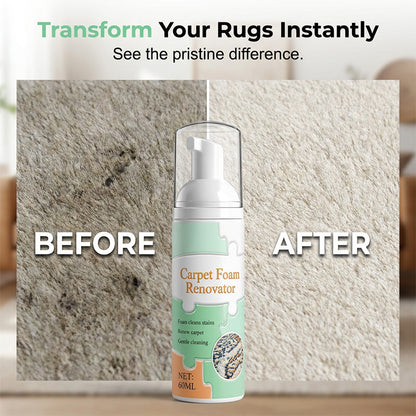 🔥BUY 1 GET 1 FREE 🫧 Waterless Carpet Foam Stain Remover – Lift, Wipe & Refresh