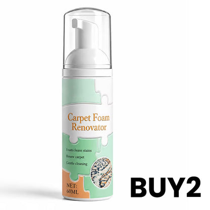 🔥BUY 1 GET 1 FREE 🫧 Waterless Carpet Foam Stain Remover – Lift, Wipe & Refresh