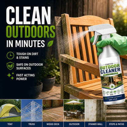 ⚡Fast-Acting Multi-Surface Outdoor Cleaning Spray✨Refresh Patios, Decks, and Bricks in Minutes