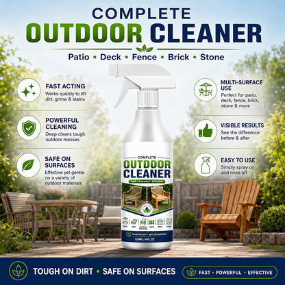 ⚡Fast-Acting Multi-Surface Outdoor Cleaning Spray✨Refresh Patios, Decks, and Bricks in Minutes