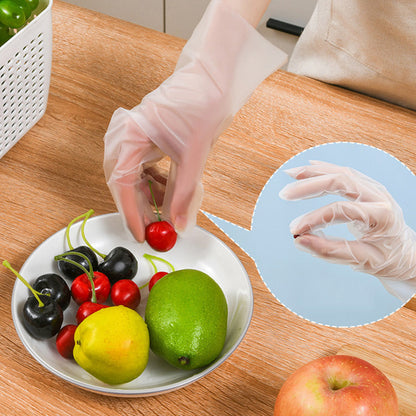 🍲Buy 1 Get 1 Free for the first 50 customers ✨Food-grade Transparent Thickened Disposable Gloves