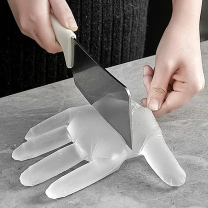 🍲Buy 1 Get 1 Free for the first 50 customers ✨Food-grade Transparent Thickened Disposable Gloves