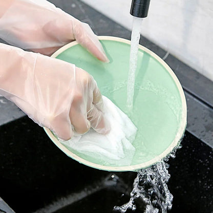 🍲Buy 1 Get 1 Free for the first 50 customers ✨Food-grade Transparent Thickened Disposable Gloves