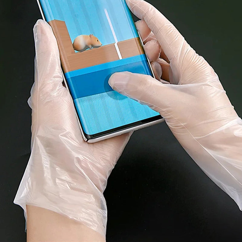 🍲Buy 1 Get 1 Free for the first 50 customers ✨Food-grade Transparent Thickened Disposable Gloves