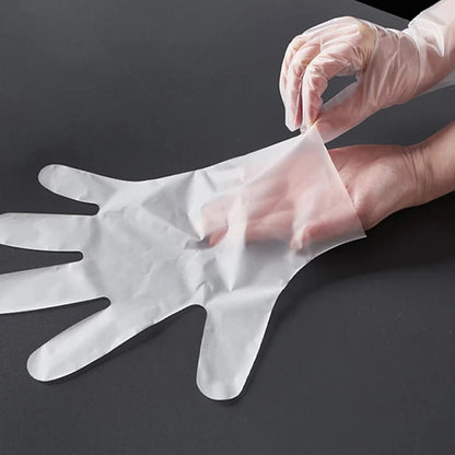 🍲Buy 1 Get 1 Free for the first 50 customers ✨Food-grade Transparent Thickened Disposable Gloves