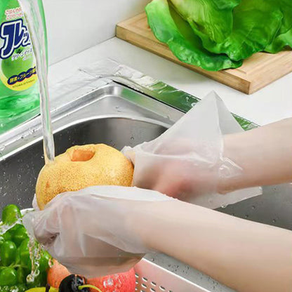 🍲Buy 1 Get 1 Free for the first 50 customers ✨Food-grade Transparent Thickened Disposable Gloves