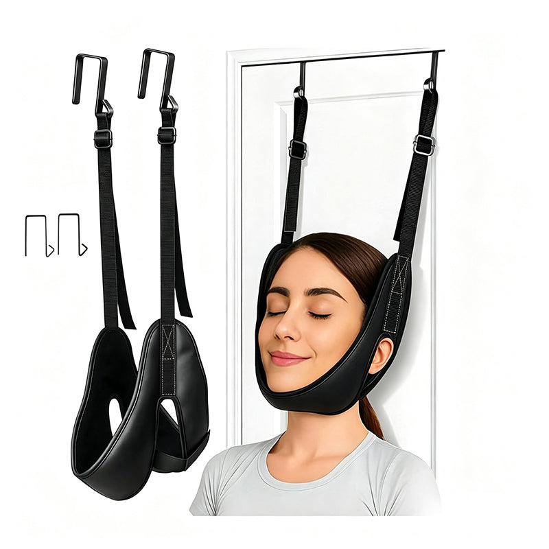☁️Over Door Cervical Traction Device for Neck Pain Relief