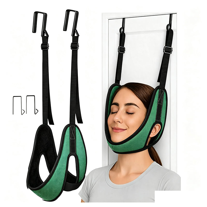 ☁️Over Door Cervical Traction Device for Neck Pain Relief