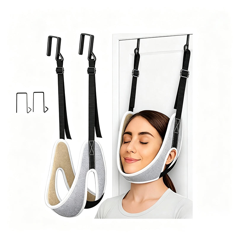 ☁️Over Door Cervical Traction Device for Neck Pain Relief