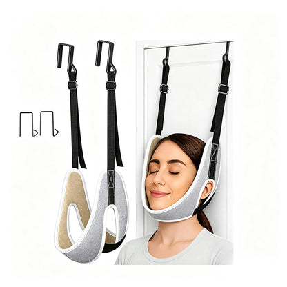 ☁️Over Door Cervical Traction Device for Neck Pain Relief