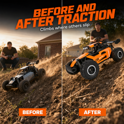 🎁 Great Gift For Kids Age 3+🎁1:16 High‑Speed 4WD RC Off‑Road Car — Dominate Rough Terrain